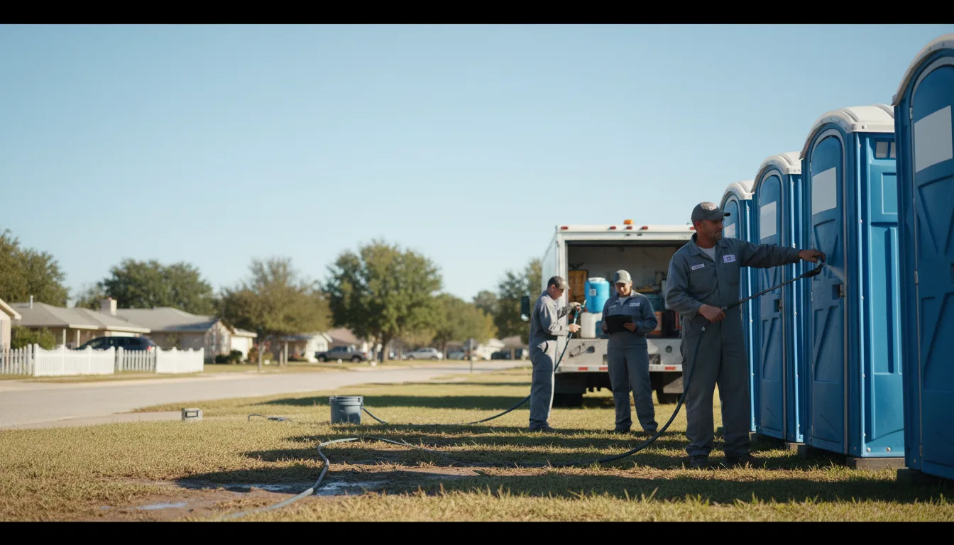 Long-Term Portable Toilet Rental in Plymouth, OH near me